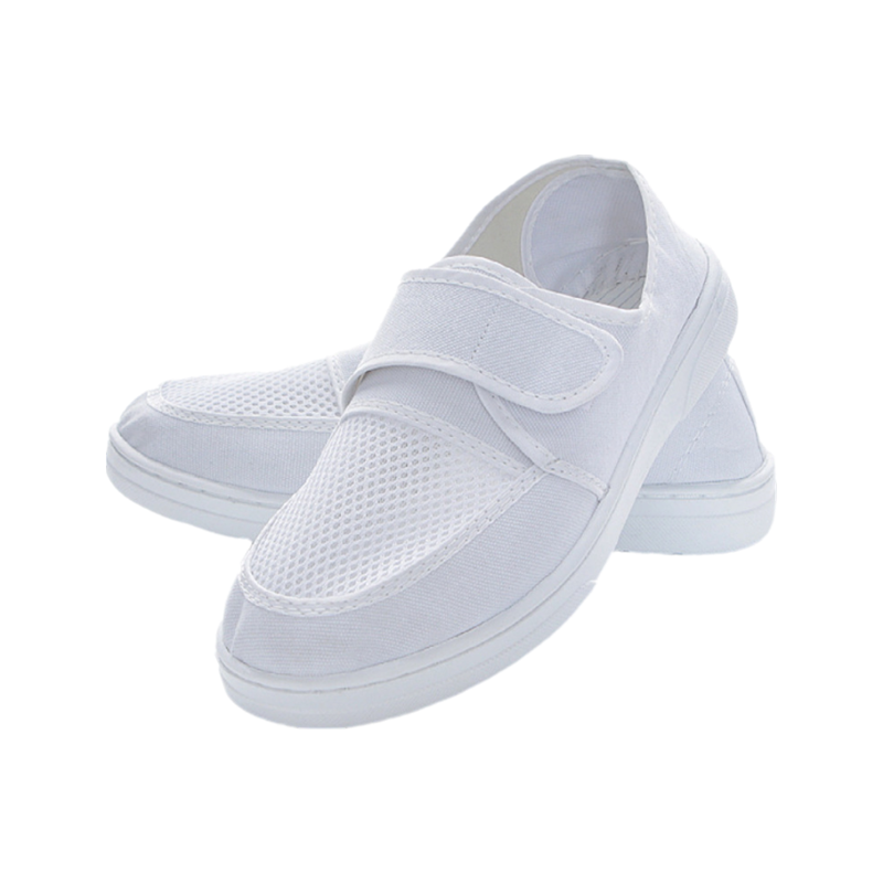 Antistatic velcro mesh shoes