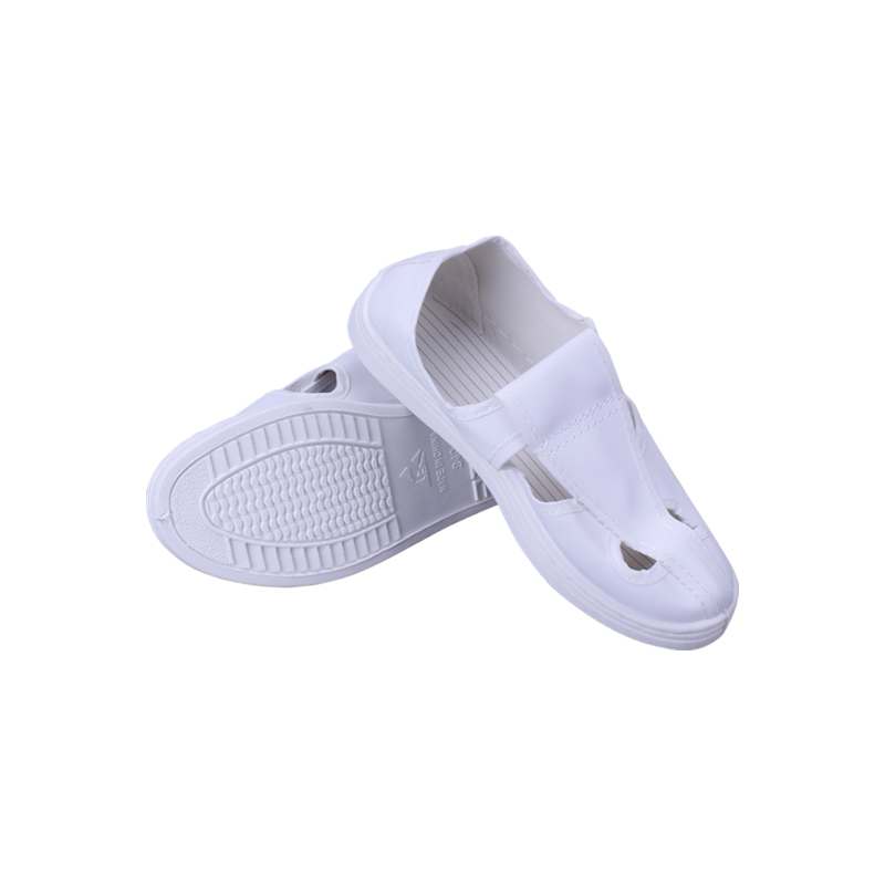 Antistatic four holes shoes