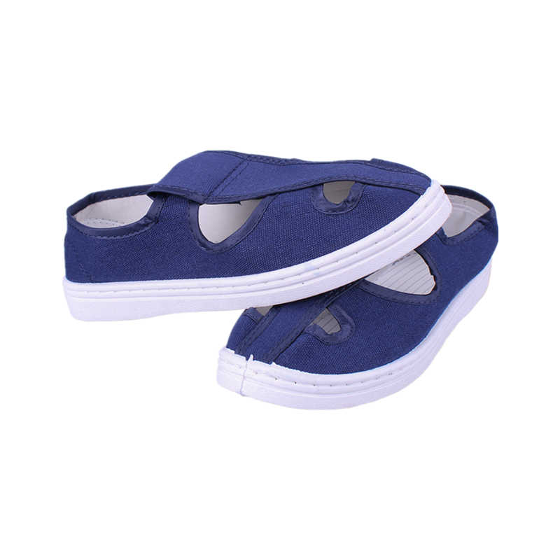 Antistatic four holes shoes