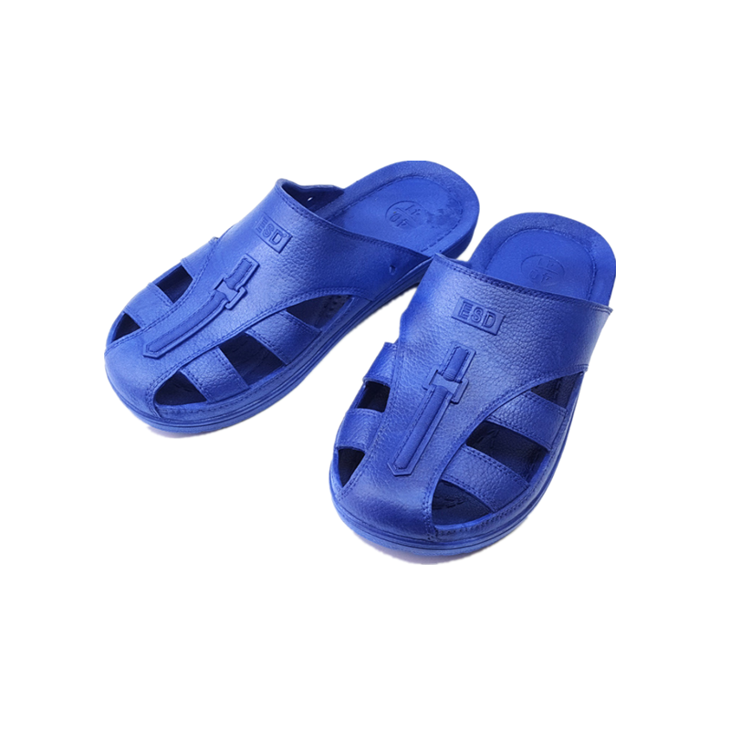 Antistatic toe protect slipper