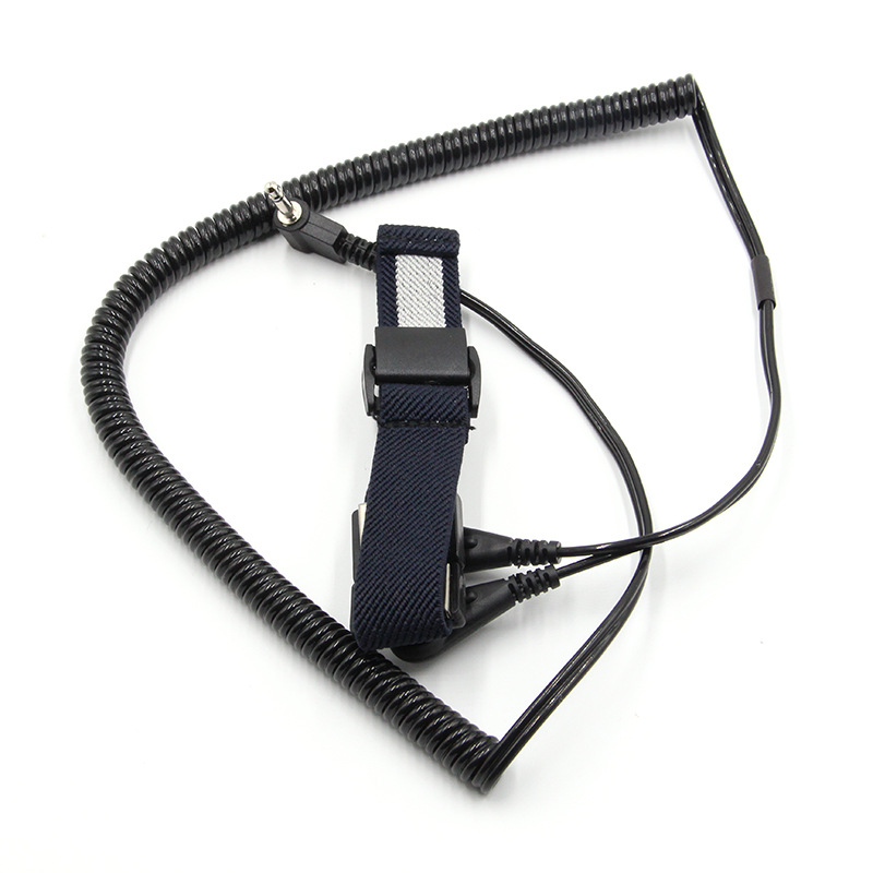 Dual Coiled Cord ESD wrist strap