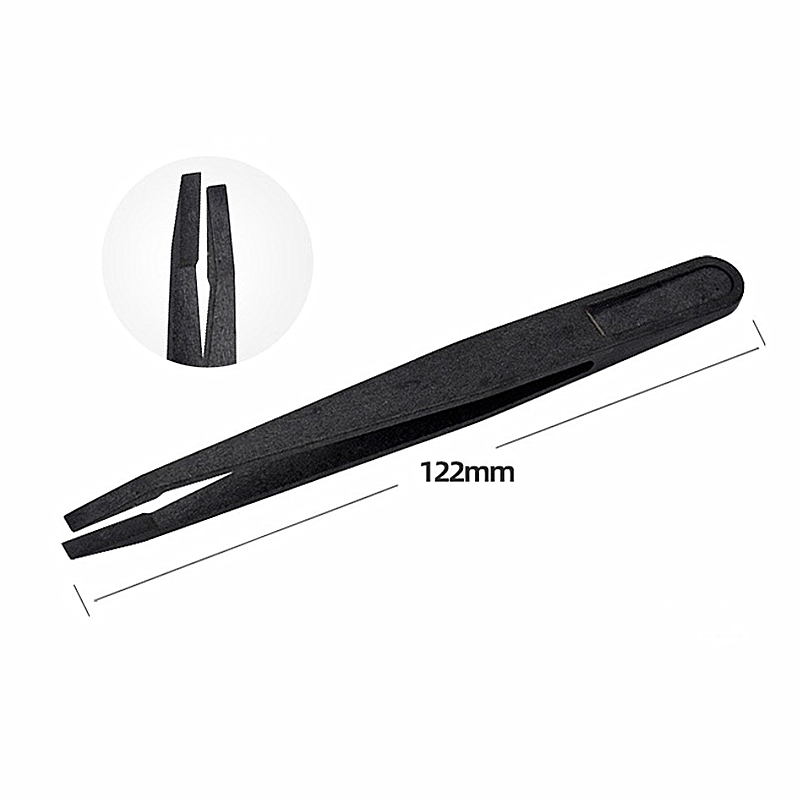 Antistatic plastic tweezers