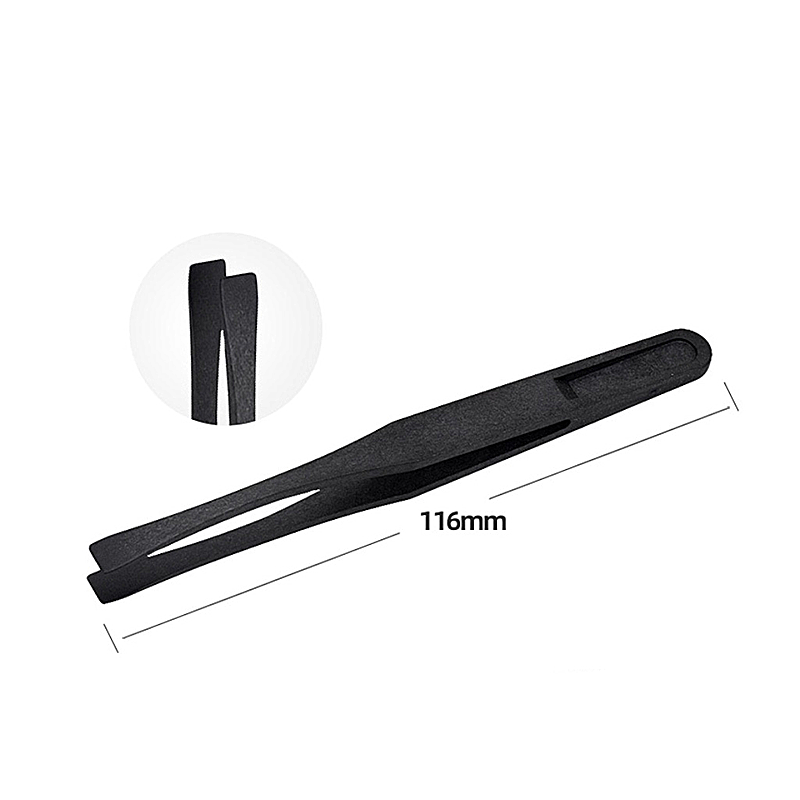 Antistatic plastic tweezers