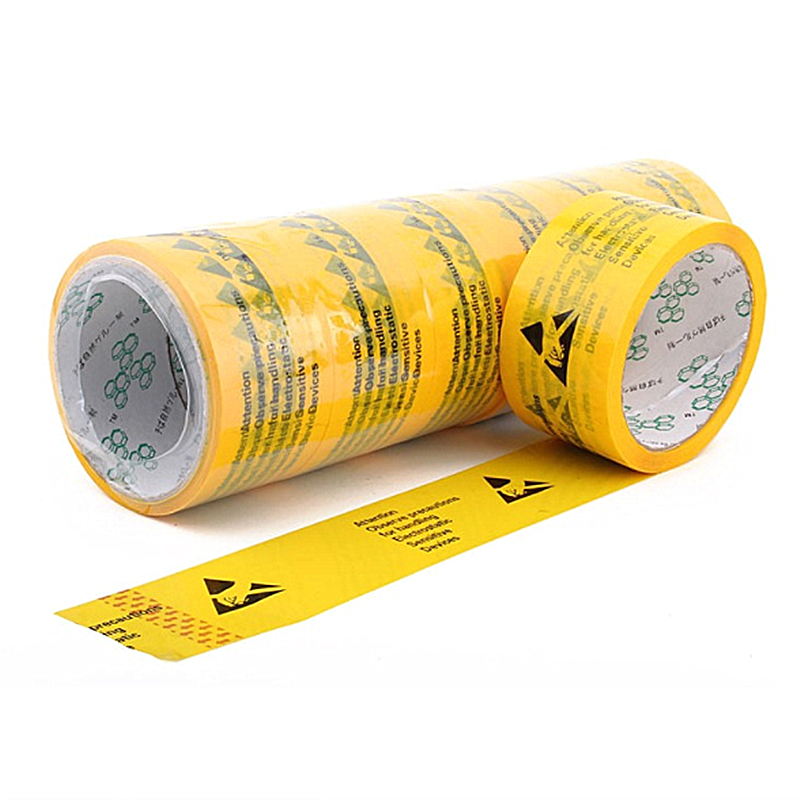 ESD warning floor tape