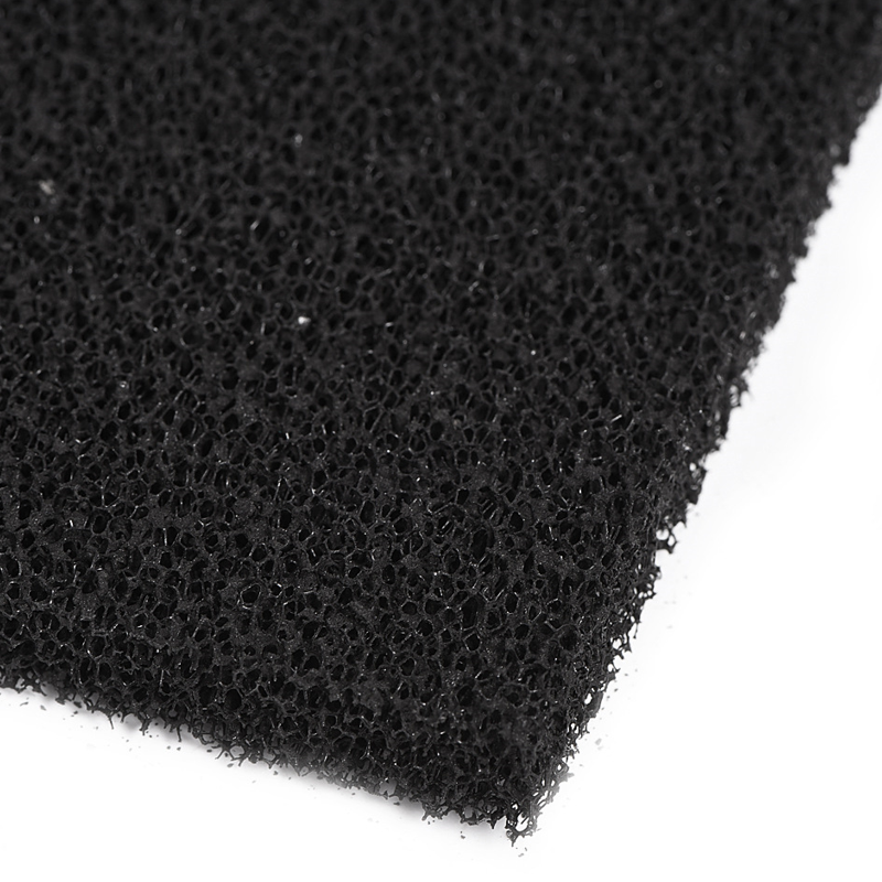 Carbon foam filter